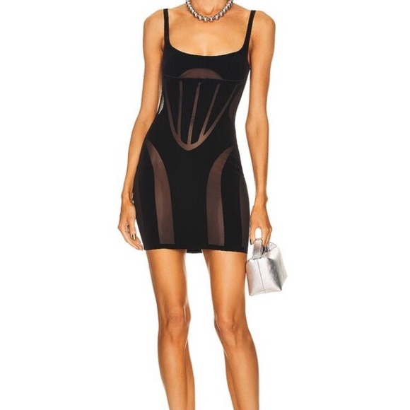 Mugler Wolford Mini Dress - Picture 1 of 2